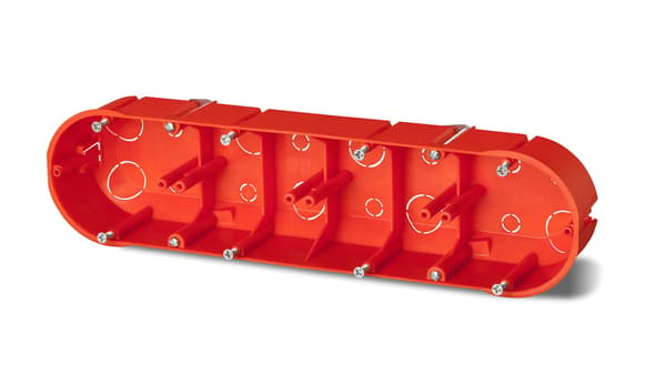 Elektro-Plast Indmuringsdåse papgips PK-4x60 orange (0235-00)