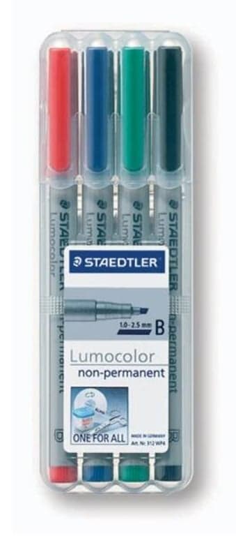 STAEDTLER Folienstift Lumocolor B nonp