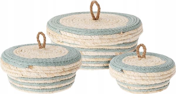Home Styling Collection Säilytysastiat kannella, 3 kpl