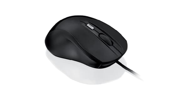 Kabelbaseret tastatur+mus iBox Office Kit II sort