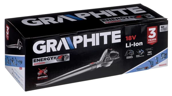 Grafit Liss blåsare (58G031)