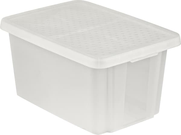 CURVER BEHÅLLARE ESSENTIALS 45L MED LOCK/TRANSPARENT