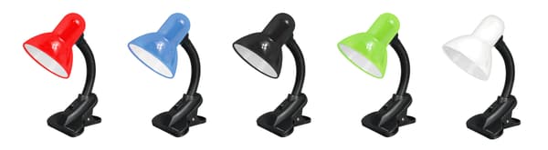 ESPERANZA SKRIVBORDSLAMPA E27 PROCYON SVART