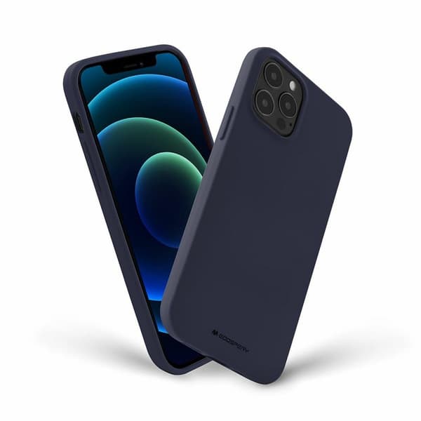 Mercury Soft Cover til iPhone 14 Pro Max blå/midnatsblå
