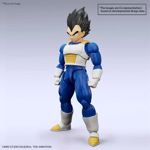 Dragon Ball Rise Vegeta Ny Version. Bandai 15cm Special Figur Samlesæt