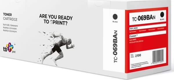 TB Print Sort Tonerpatron Erstatning for CRG-069 (TC-069BAN)