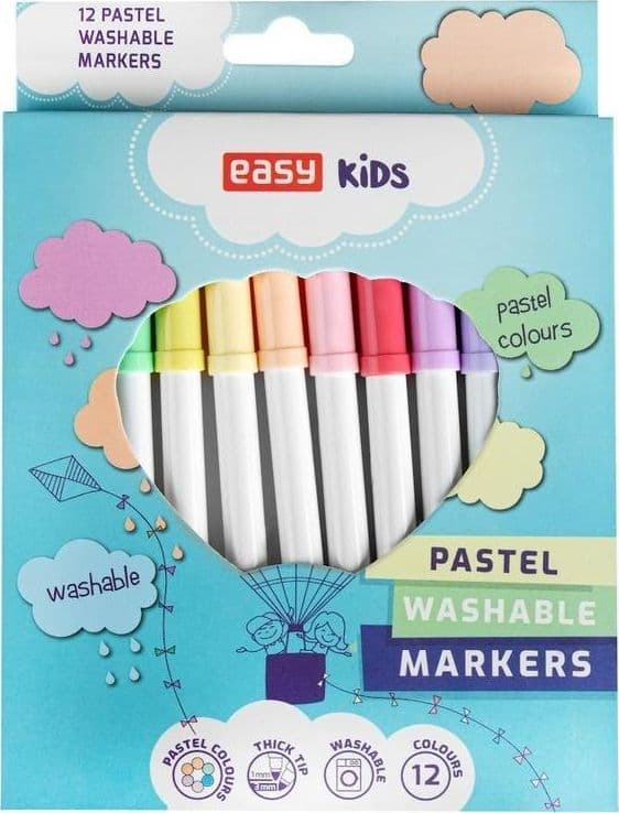 Pastel EASY 12 farver pastelpen