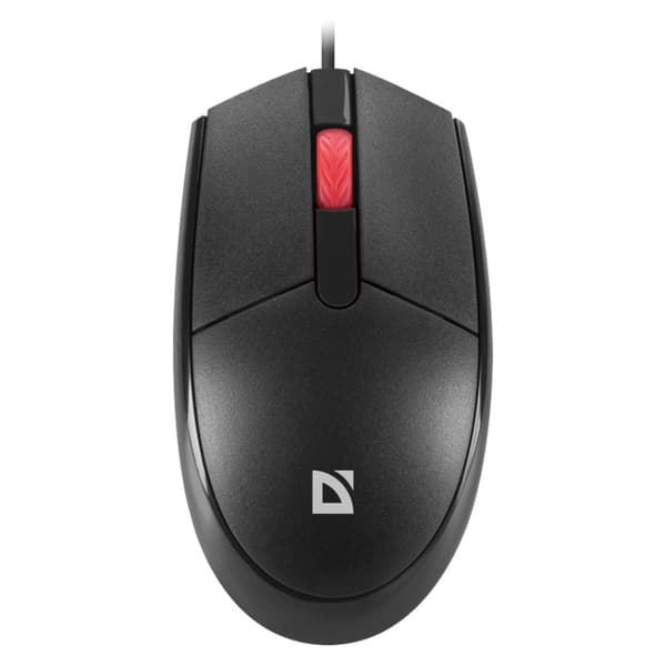 Trådbunden mus Defender DELTA MM-523 1000dpi klickfri tyst