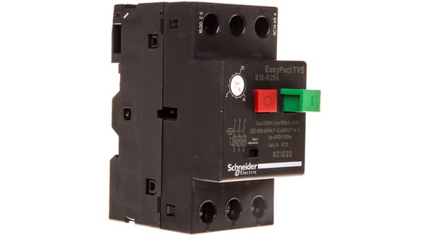 Motorafbryder 3P 0.06kW 0,16-0.25A GZ1E02