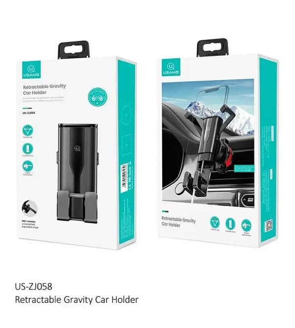 USAMS Gravity ventilationsgitterholder sort/sort ZJ058ZJ01 (US-ZJ058)