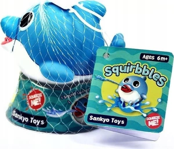 Squirbbles Drip Toy Sininen Delfiini