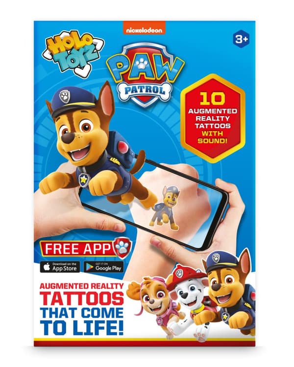 Set med tatueringar Paw Patrol HTPPTA100