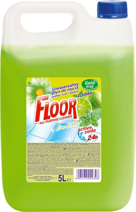Floor Floor - Yleispuhdistusaine, 5 l - Lime & Mint