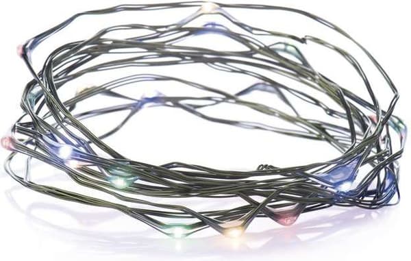 Emos 40 LED värikkäät joulukuusenvalot