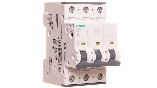 Teholiitin 3P C 10A 230V 6kA SENTRON 5SY6310-7