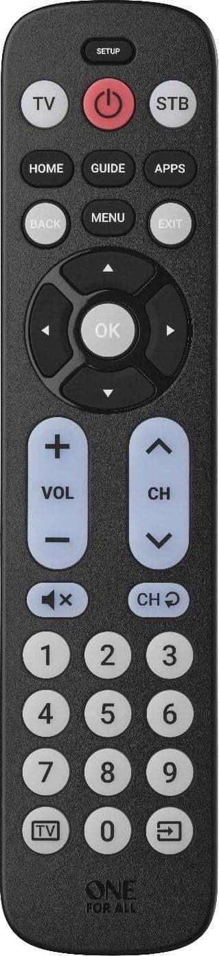One for All Big Button -yleiskaukosäädin URC6821