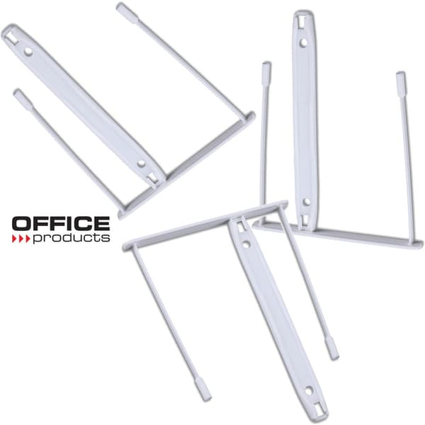 Office Products arkistointiklipsit OFFICE PRODUCTS, 50 kpl, valkoinen