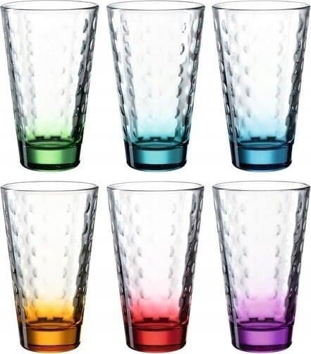 Set med 6 höga glas 300ml Opitc