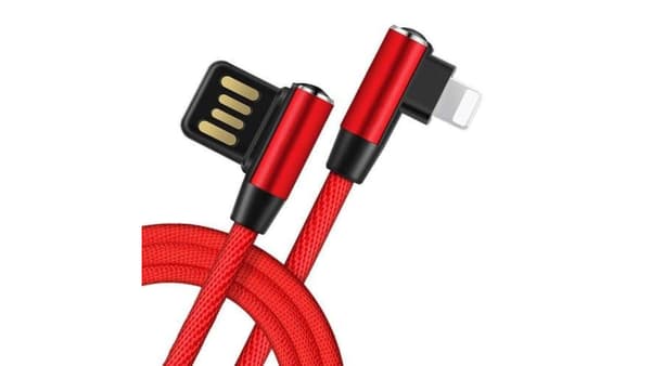 USB Libox USB-A-kabel - Lightning 1 m rød (LB0151)