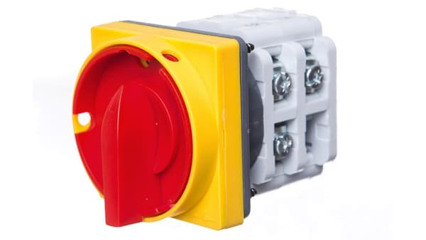 Knastafbryder 0-1 3P 40A med frontplade Luk 40-15 IP-65 924058