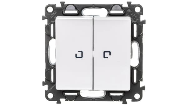 Legrand Valena Life belyst te-stik hvid (752128)