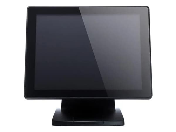 Poindus 15\" skærm m/ P-CAP Touch VGA/DVI-signal og stander