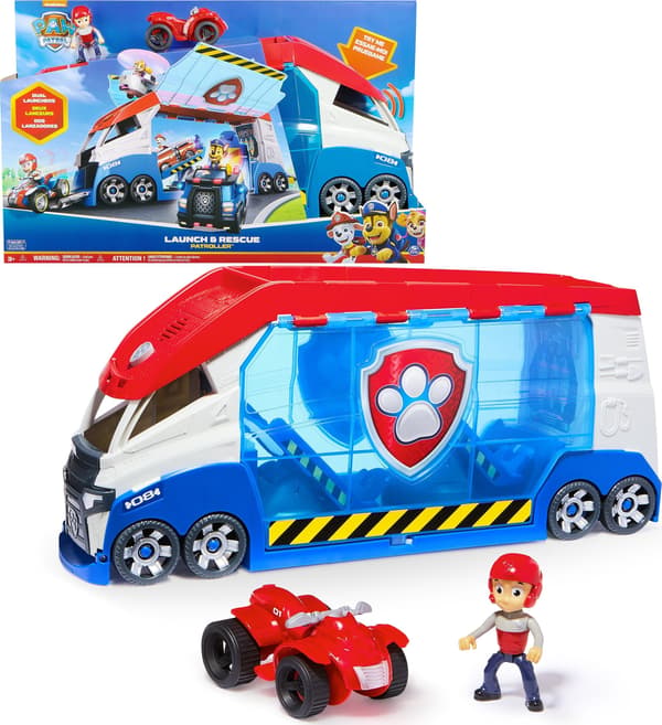Paw Patrol Launch & Rescue konvertibelt fordon