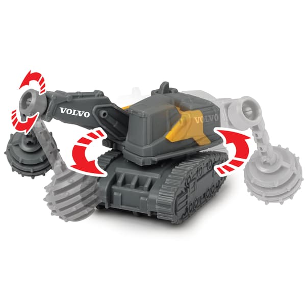 DICKIE Construction Byggfordon Volvo 5-pack