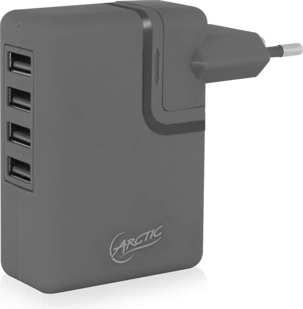Oplader Arctic Charger PRO 4 Rev.2 4x USB-A 2.5 A (PSAEQ-AC02201-BL)