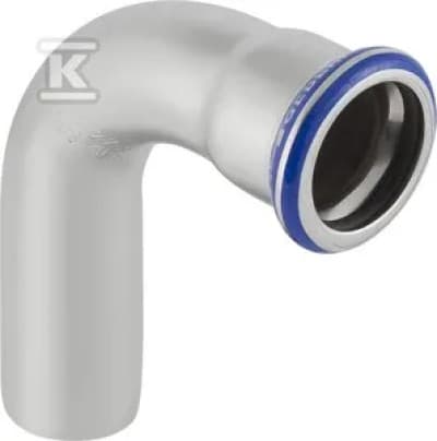 Geberit Knæ Mapress Edelstahl enkeltkop 90° DN 50 (33308)