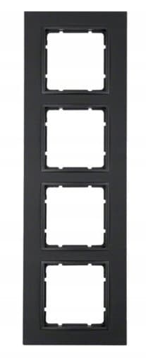 Berker firedobbelt ramme B.7 antracit mat (10146626)