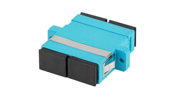 Lyslederkabeladapter MM SC/UPC duplex OM3