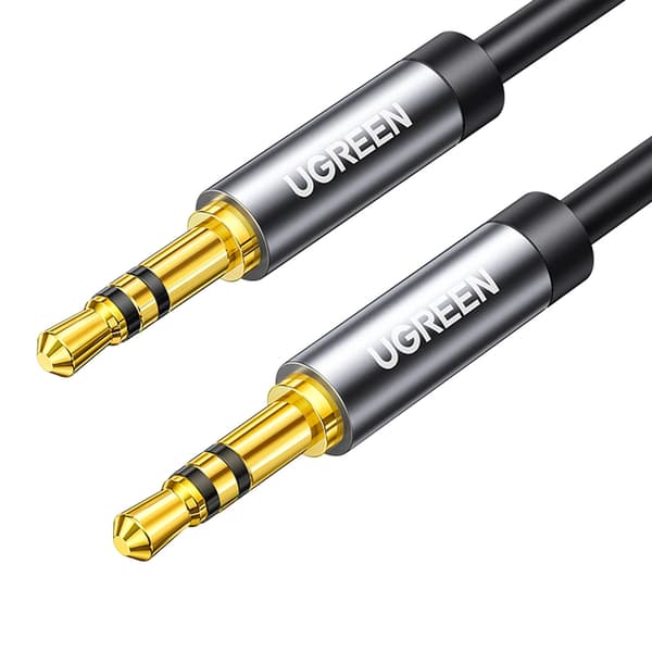 UGREEN AV119 3,5 mm AUX 5 m jackkabel (sort)