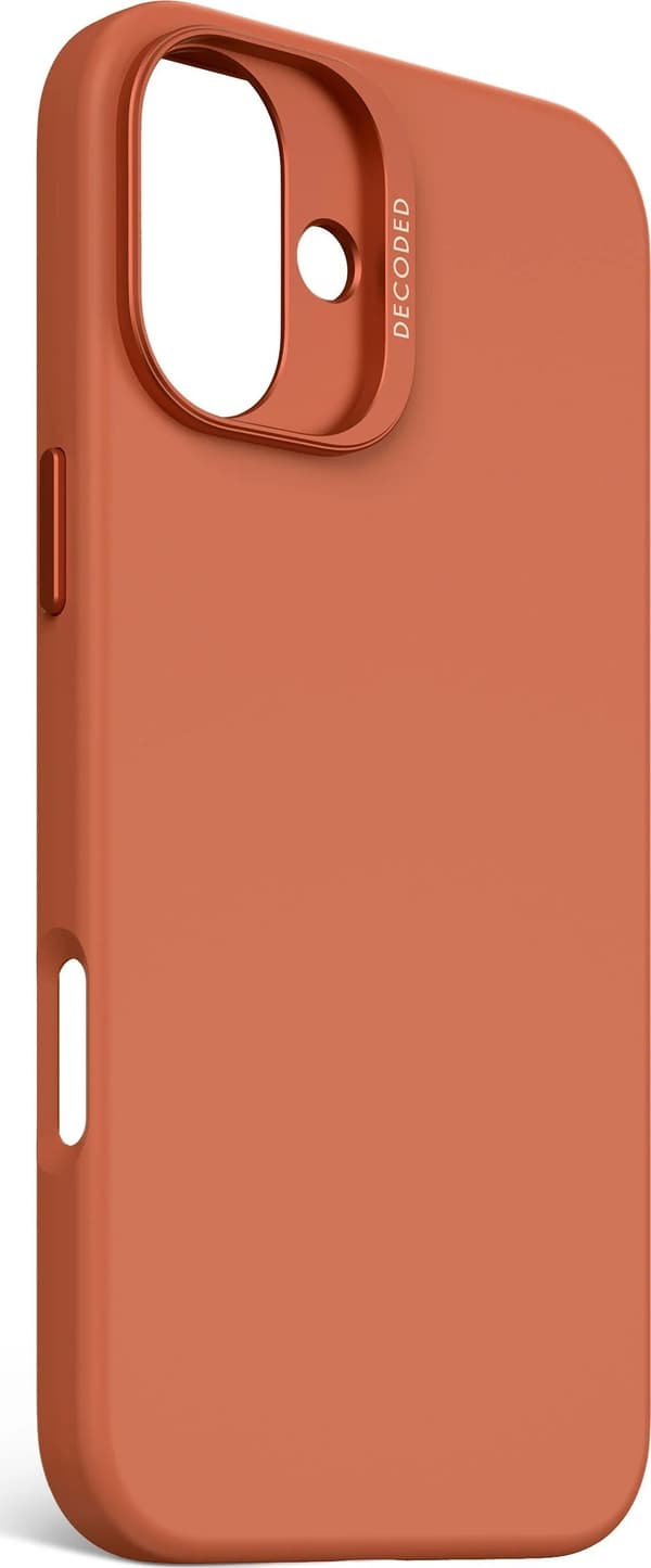 Decoded silikonikuori iPhone 16 Plus MagSafe oranssi