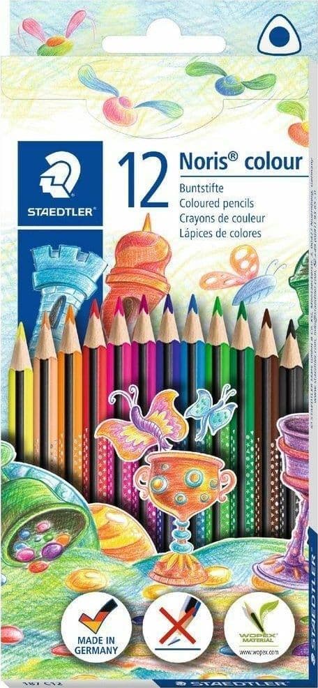 Farveblyant Noris WOPEX trekantet (12)