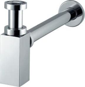 KFA flaskvattenlås 5/4\" DN32 krom (600-002-00)