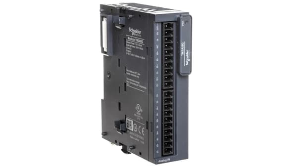 Analog ingångsmodul 8we Prad/Spänning 12bit 24V DC fjäderterminaler Modicon TM3-8 TM3AI8G