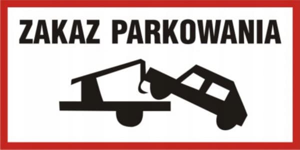 PROCERA TDC Skilt, Parkeringsforbud