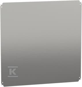 Monteringsplade 750x750mm stål NSYMM88