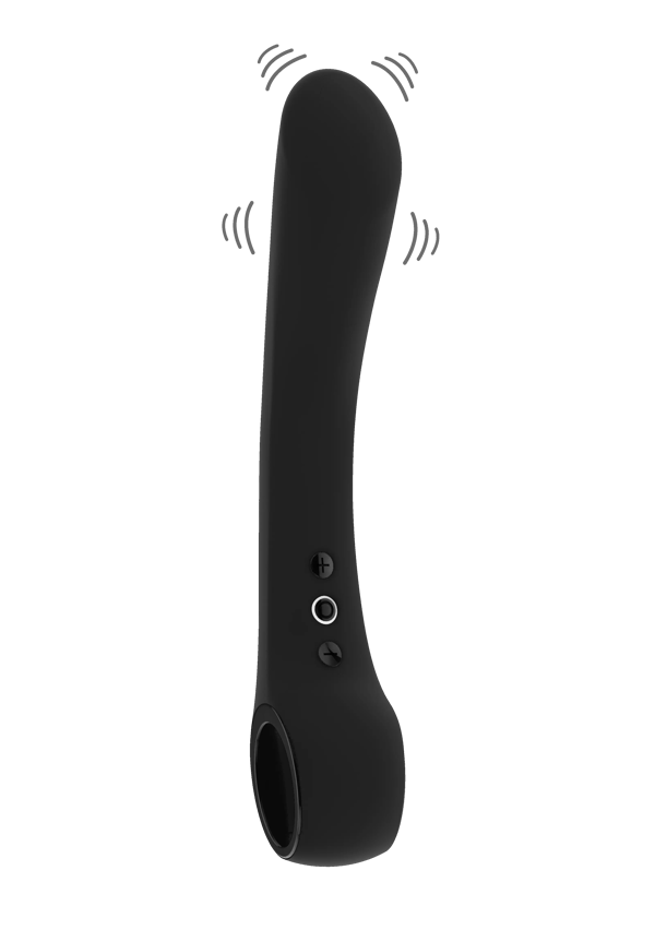 Ombra - Bøjelig Vibrator G-punkt - Sort