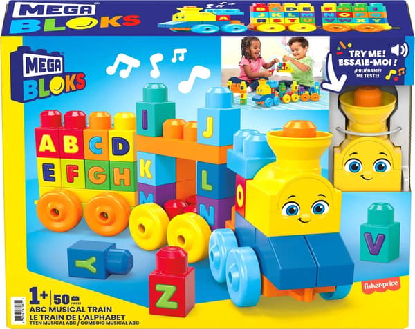 Mega Bloks ABC Tog med lyd