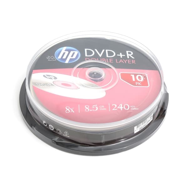 HP DVD-R DL 8.5GB 8x 10st (NULL)