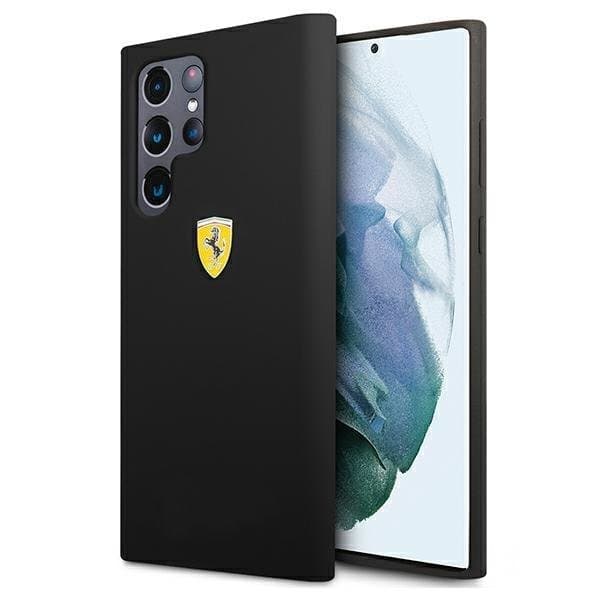 Ferrari FESIHCS22LBK S22 Ultra S908 sort/sort Hardcase On Track Silikone