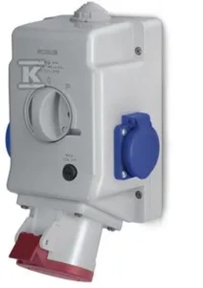 GN.Z WYL.L-0-P 16A/5P/230V IP44 OPTIMA-