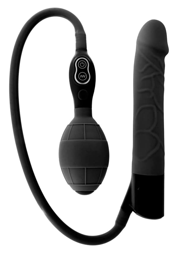 VIBRATOR-oppustelig VIBRATOR SORT