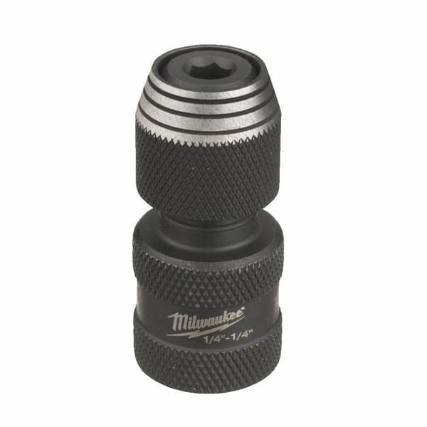 MILWAUKEE SLAGTOP ADAPTER FIRKANT 1/4\" x HEX 1/4\"