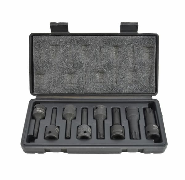 AWTOOLS TORX PIN -ISKUVÄÄNTIMET 8 kpl MUSTA SARJA