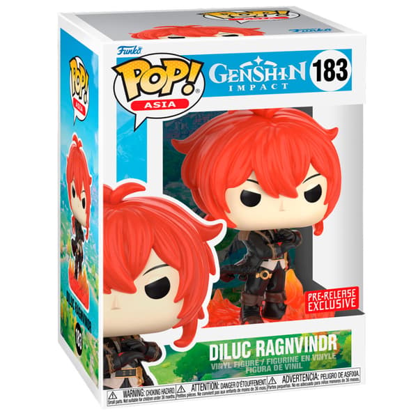 POP-figuuri Genshin Impact 2 Diluc Ragnvindr