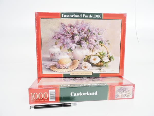 Puslespil 1000 Blomster og CASTOR Hat