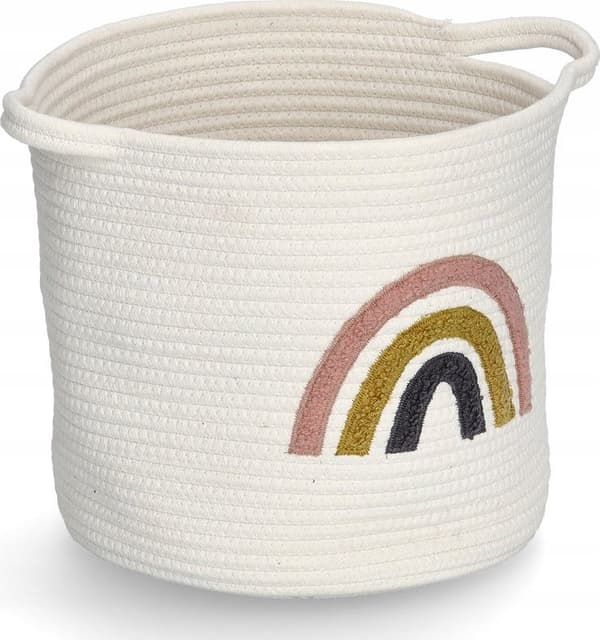 Zeller Förvaringskorg av RAINBOW-fläta, Ø 32 cm
